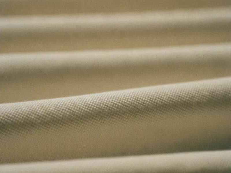 Soft folded cotton in warm light